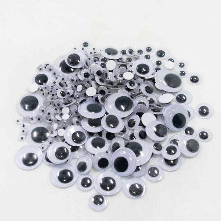 308 Pieces Self Adhesive Sticky Wiggle Googly Eyes Assorted Sizes for