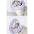 thumbnail image 3 of Cat Cone Collar To Stop Licking Scratching Wounds Adjustable E-Collar After Surgery For Cats Kittens (M), 3 of 9