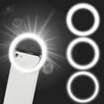 thumbnail image 5 of 5600K 36LED Three Gears Dimming Ring Fill Light for Mobile Phone Tablet PC Photography Camera Shooting UniversalBlack, 5 of 8