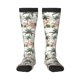 thumbnail image 1 of Balery Flamingo Palm Trees Calcetines novedosos Calcetines deportivos Calcetines hasta la rodilla Calcetines de algodón Calcetines originales y geniales, 1 of 6