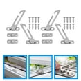 thumbnail image 6 of 8 pcs  Window Stopper Window Lock Latch Concealed Window Restrictor Lock, 6 of 6