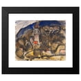 thumbnail image 2 of Christian Rohlfs 14x12 Black Modern Framed Museum Art Print Titled - Erling (1920), 2 of 5
