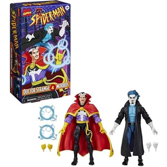 Figuras de Acción Spider-Man SPD Legends Morbius Doctor Strange 2PK