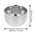 thumbnail image 3 of MasteelfCA Tasse de Rasage Réutilisable Gobelet de Rasage en Aluminium Bol de Rasage Ménager Accessoire de Rasage pour Hommes, 3 of 8