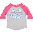 thumbnail image 3 of Inktastic Plaid Pumpkin Face Halloween Checkered Print Boys Toddler T-Shirt, 3 of 5