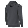 thumbnail image 3 of Men's Antigua Charcoal Kansas City Chiefs Brushed Carbon Victory Pullover Hoodie, 3 of 4