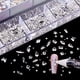 thumbnail image 4 of Diamantes De Imitación Para Uñas, Kit Profesional De Cristal Para Uñas, 9000 Uds., Cristal De Múltiples Formas, Diamantes De Imitación Ab, Suministros Para Decoración De Uñas, Accesorios 21 Rejillas Yuarrent CE007388-04, 4 of 6