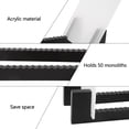 thumbnail image 4 of Rangement pour Disques Vinyles - Étagère pour Disques Vinyles LP 13,7 Pouces de Long - Supports pour Disques Vinyles (Noir), 4 of 5