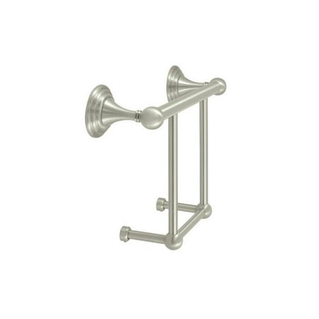 Nine Pocket Magazine Rack - 13 in. x 9 in. Solid Brass Classic Bathroom Magazine Rack - 98C Series (Chrome)