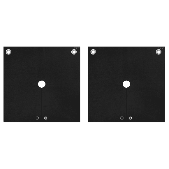 2X Welding Blanket Fireproof, Opening Shape Welding Mat,HeatResistant Solder Blanket Up to 1800°F,Flame Retardant Carbon,2 x Welding Blanket Fireproof,Black