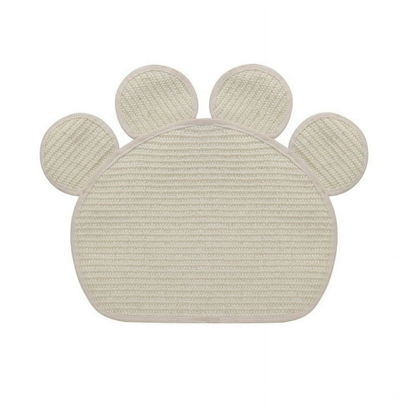 1 piece sisal foot type cat scratching board cat litter claw grinding cat claw board claw grinding pad cat scratching pad sofa cat toys