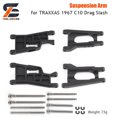 thumbnail image 4 of Plastic Stub Axle Carriers Steering Bellcranks Caster BLocks Driveshaft Assembly Front bulkhead For 1:10 Traxxas Slash Frame, 4 of 6