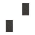 thumbnail image 2 of serony Notebook Plain Creatively Jotter Keep Diary Journals Paper Imitation Leather 200 Pages Diaries Office Business Black 2Set, 2 of 6