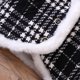 thumbnail image 5 of Gibobby Conjunto de pants para niño Abrigo de invierno para niñas pequeñas, Tops para niños, ropa de abrigo de lana cálida, trajes de falda(Negro, 12-18 Meses), 5 of 5