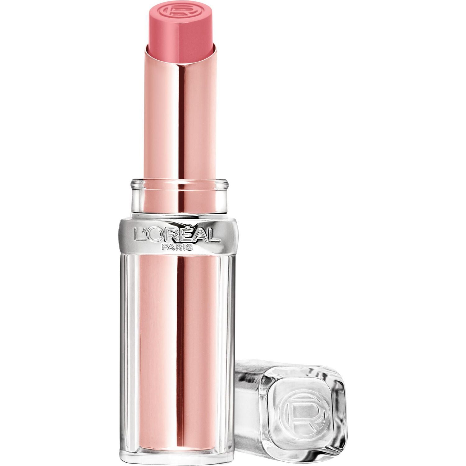 L'Oreal Paris Glow Paradise Balm-in-Lipstick, Tinted Lip Balm, Hydrating Lipstick with Pomegranate Extract for Sensitive Lips, Dermatologist Tested, Pastel Exaltation, 0.1 oz., Balm-in-lipstick