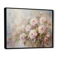 thumbnail image 2 of Designart Art Mural Encadré Roses, Charme de Ferme Orné de Roses Roses, Décoration Murale Encadrée Roses, Art Mural Encadré Rose Noir, Cadre Noir 20x12 Pouces, 2 of 5