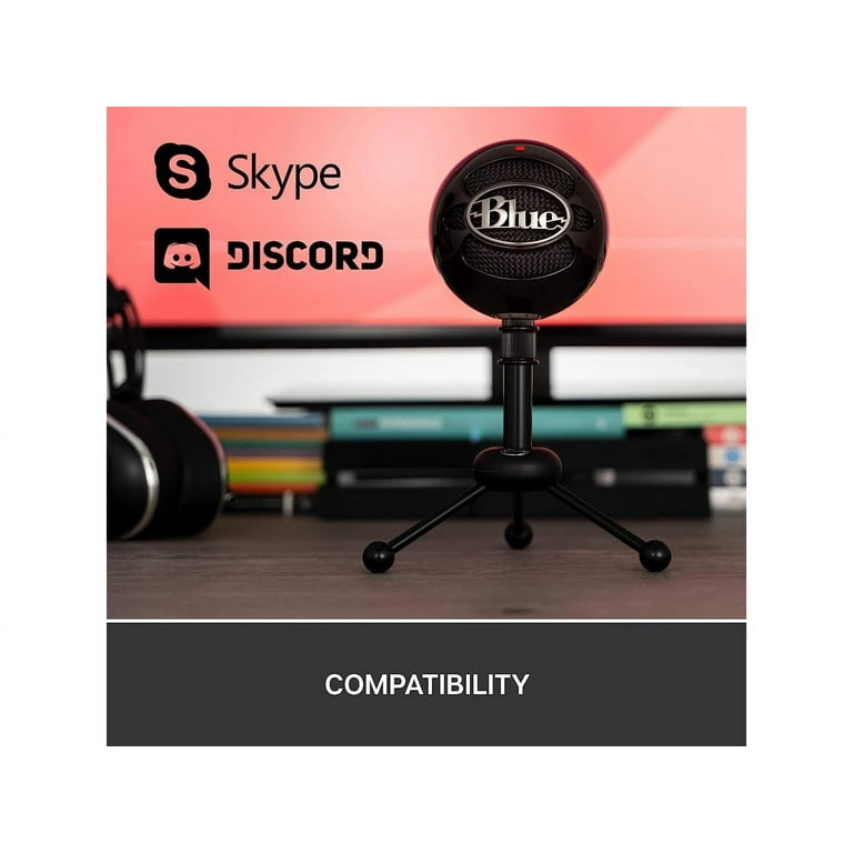 Blue Snowball Wired Condenser Microphone - Walmart.com