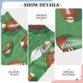 thumbnail image 6 of FORMRS Kids Pajama Pants with Pockets Size 13-14Y Boys Lounge Sleep Bottoms, American Footballs, 6 of 8