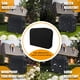 thumbnail image 4 of Cubierta para parrilla de barbacoa al aire libre, impermeable, transpirable, ajustable, Protector de equipo, accesorios plegables, suministros para asar a la parrilla, 76x66x110cm Inevent HA011385-03, 4 of 7