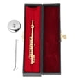 thumbnail image 3 of Musical Gold Musical Instrument Model Musical Instrument Model, Miniature Flute, Friends For Music Lover, 3 of 8