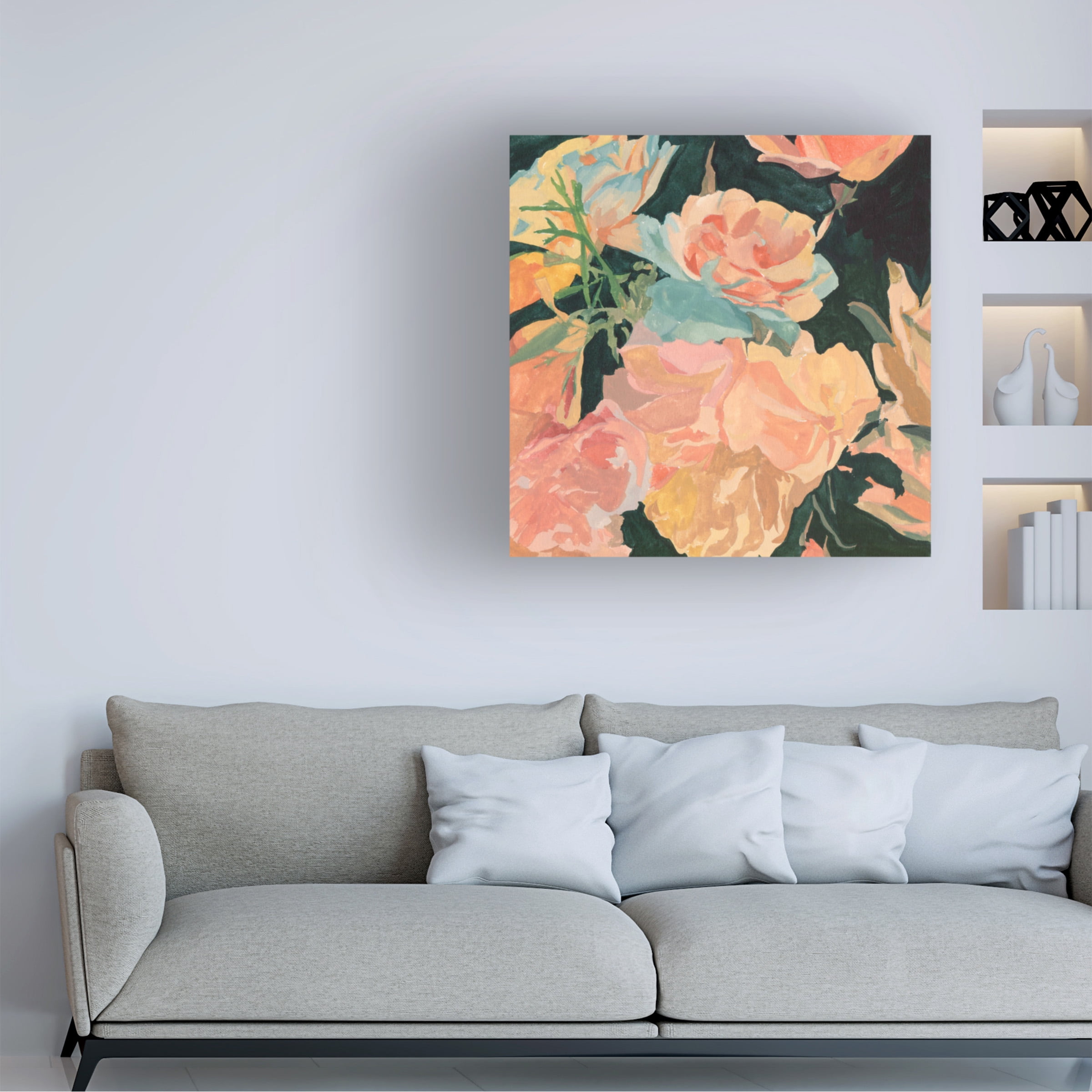 Melissa Wang 'Summer Glory I' Canvas Art