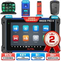 Autel MaxiIM IM608 Pro II & GBOX, APB112, IMKPA, Top Key FOB & Immobilizer Programming Tool, Diagnostic Scanner, 40  Service, ECU Coding