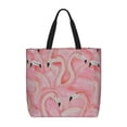 thumbnail image 1 of Balery Flamingos Bolsa de Mano para Mujeres con Cremallera, Bolsa de Gimnasio con Compartimentos, Bolsa para Laptop, Bolsa para Trabajo, 1 of 7
