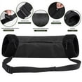 thumbnail image 3 of jesticaly Adjustable Drawstring Hand Warmer Muff Stylish And Functional Winter Accessory Football Hand Warmer Pouch balck 56.6*22*2.5cm, 3 of 4