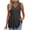 Black, variant on Staron Women's Peplum Tops Flowy V Neck Sleeveless Casual Blouse Elegant Loose Fit Tank Top, Green L