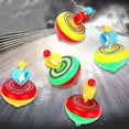 thumbnail image 4 of 4PCS Spinning Top Creative Funny Light up Interactive Peg-top Spin Gyro for Kids, 4 of 6
