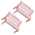 thumbnail image 5 of 2pcs Miniature Furniture Bench Mini Wooden Bench Toy Home Desktop Ornament, 5 of 5