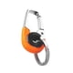 thumbnail image 2 of Mosquetón de hebilla de moda con colgante de llave de coche para accesorios de coche (naranja) Sywqhk Accesorios para autos y motos, 2 of 3