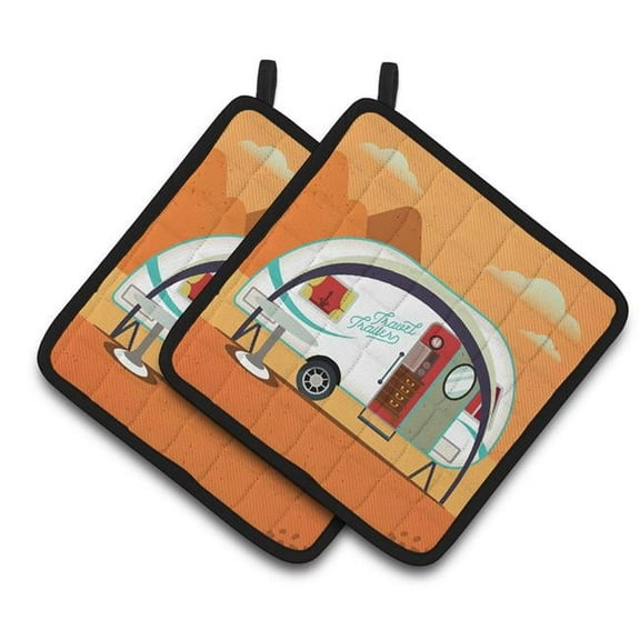 Carolines Treasures BB5480PTHD Greatest Adventure New Camper Pair of Pot Holders