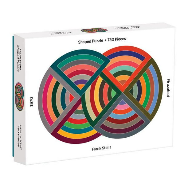 Galison - MoMA - Frank Stella - 750 Piece Shaped Jigsaw ...