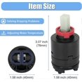 thumbnail image 5 of N40HKC Shower Cartridge Spare Part - 40mm Single Function Pressure Balance Cartridge, 5 of 5