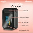 thumbnail image 4 of Equate Bluetooth Digital Pulse Oximeter with Heart Rate Monitor and SpO2 Measurement, 4 of 11