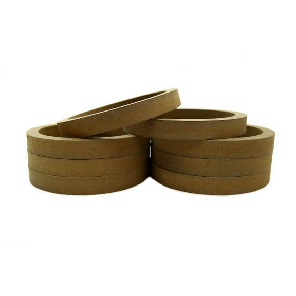 4 Pair 5.25" MDF Speaker Ring RING-5.25R Speaker Mounting Spacer Rings