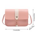 thumbnail image 5 of Crossbody Shoulder Bag for Women Girls Small Pearl Leather Satchel Purse Cross Body Handbags White, 5 of 6