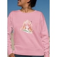 thumbnail image 2 of Manga Schoolgirl Kyun? Sweatshirt Women -Image by Shutterstock, Female 5X-Large, 2 of 4