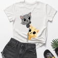 thumbnail image 4 of Roncen Women's Funny Tshirts Summer Crewneck Short Sleeve Graphic Tees Vacation Clothes, 4 of 6