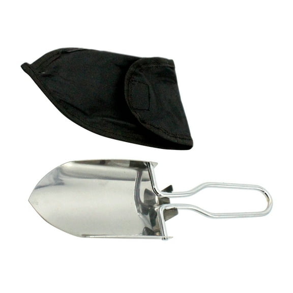 LULULION Rustproof Small Gardening Spade Stainless Steel Multi Function Tool Spade 1Set