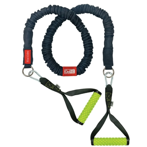 GoFit Safe Sleeve Power Tube with Handles, 30 lbs. Resistance