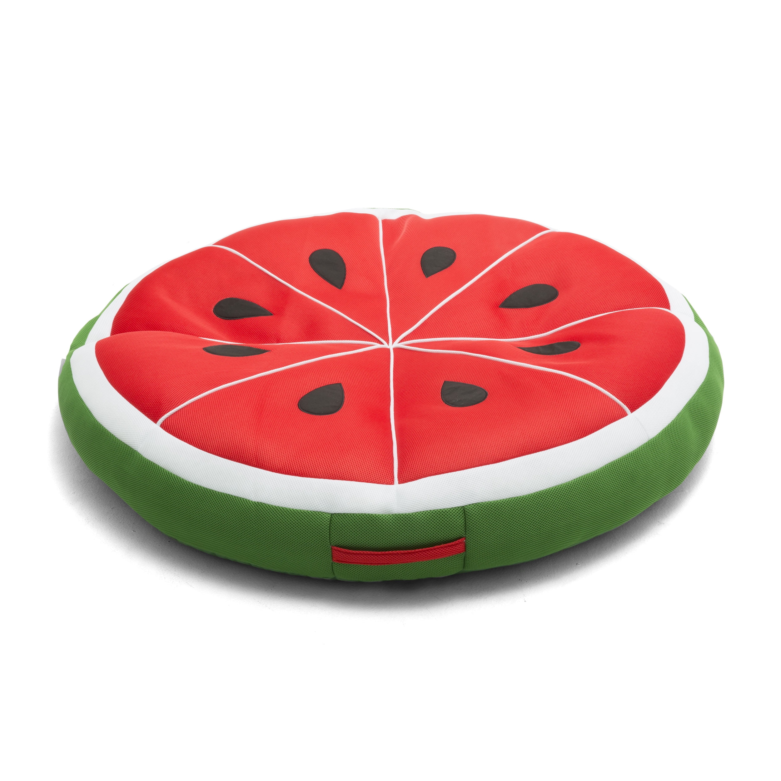 4pcs Watermelon Green & Red round slice tile for LEGO Minifigures summer fruit! 