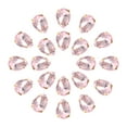 thumbnail image 1 of Unique Bargains 20Pack Teardrop Sew on Rhinestone - 18x13mm Glass Teardrop Crystal Rhinestones in Gold Prong Setting (Pink), 1 of 7
