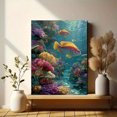thumbnail image 6 of Vibrant Tropical Coral Reef Fish Canvas Sea Life Home Bedroom Wall Art Print, 6 of 8
