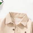 thumbnail image 4 of Vedolay Coat for Boys Casual Button Down Overcoat Jackets Outwear 2023 A,4Y, 4 of 5