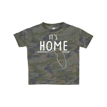 

Inktastic It s Home- State of Florida Outline Gift Toddler Boy or Toddler Girl T-Shirt