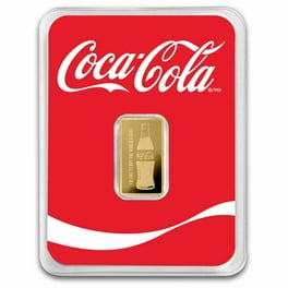 1 Ounce Silver Art Bar - 75th Anniversary Coca Cola