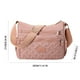 thumbnail image 3 of Bolsa de hombro de nylon rosa para mujeres, ligera, para dama, bandolera cruzada, 3 of 7