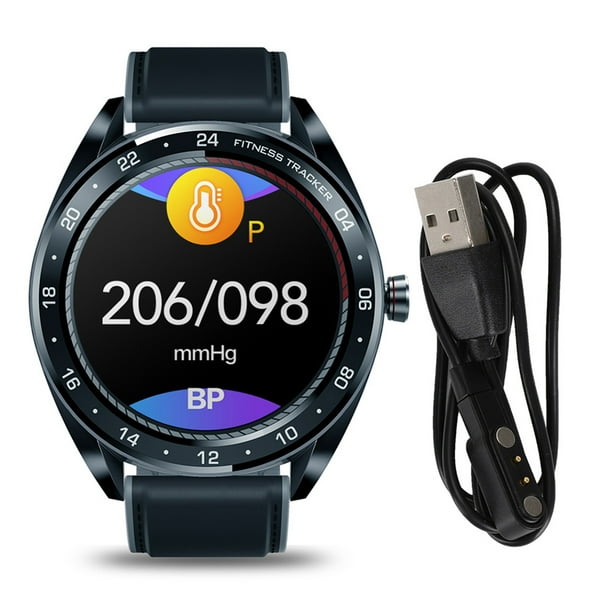 ATTOE Zeblaze NEO Bluetooth Waterproof Heart Rate Monitor Round Screen Smartwatch Black 081402 Walmart